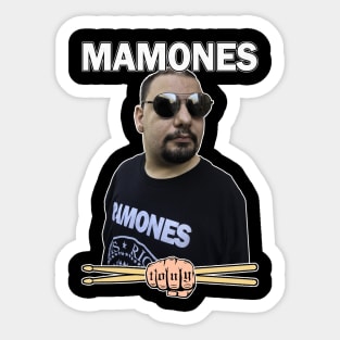Mamones - Tony Mamone Punk Drumsticks Sticker